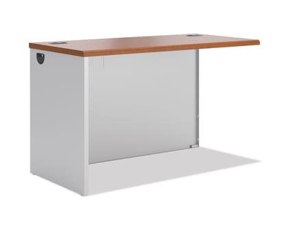 HON 38000 Series Left Return Shell Shaker CherryLight Gray