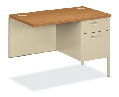 HON Metro Classic Right Return HarvestPutty