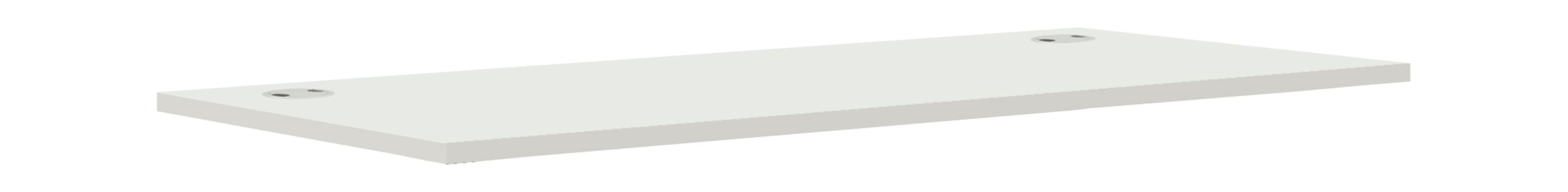 HON Voi Worksurface | Rectangle | 48W x 24D | Designer White Laminate
