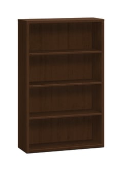 HON 10500 Series Bookcase | 4 Shelves | 36W | Mocha Finish