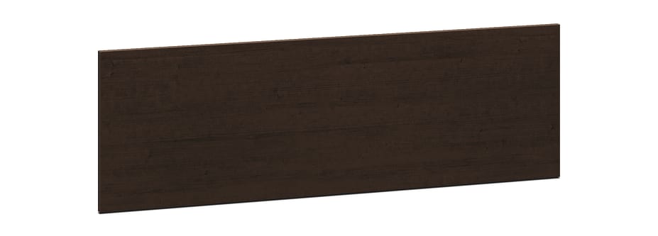 HON 10500 Series Back Enclosure for 60W StackOn Hutch | Mocha Finish