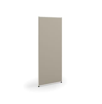 HON Verse Panel | 24W x 60H | Light Gray Finish | Gray Fabric