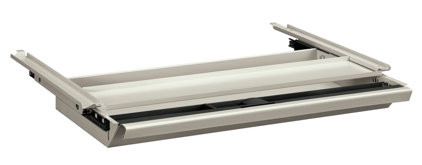 HON Metal Center Drawer | 2434W | Light Gray Finish