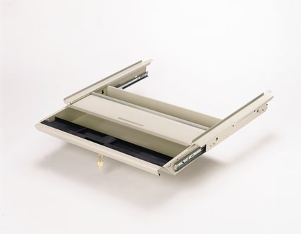 HON Metal Center Drawer | 19W | Light Gray Finish