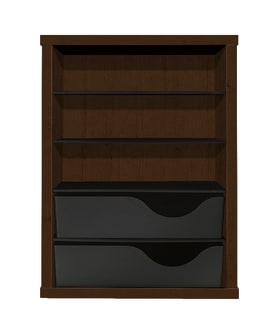 HON Vertical Paper Manager | 1478W | Mocha Laminate