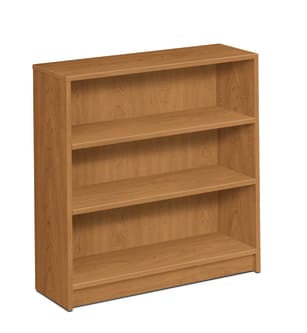 HON 1870 Series Bookcase | 3 Shelves | 36W | Harvest Finish