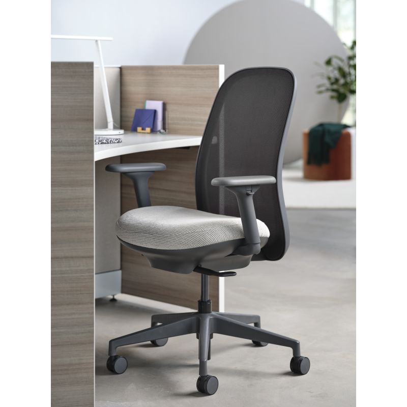Allsteel, Seating, The best seating balances comfort, ergonomics, and style. This is O6, a chair whose very appearance