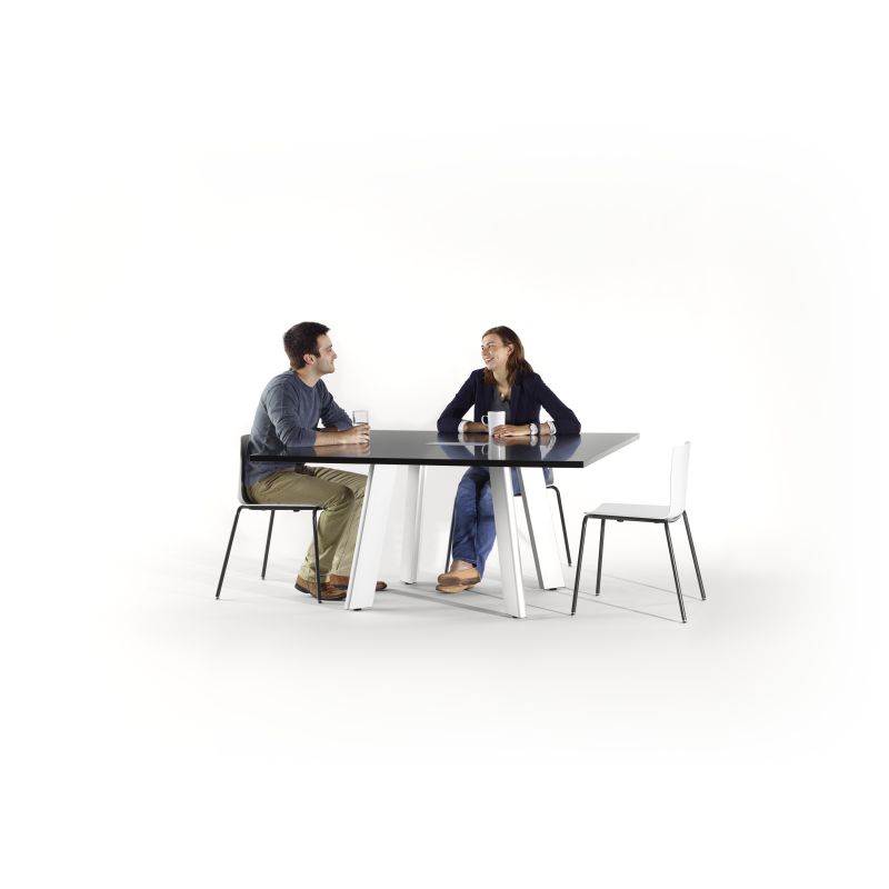 Allsteel, Tables, Structure supports collaborative interaction, whether it’s to gather for impromptu team brainstorming