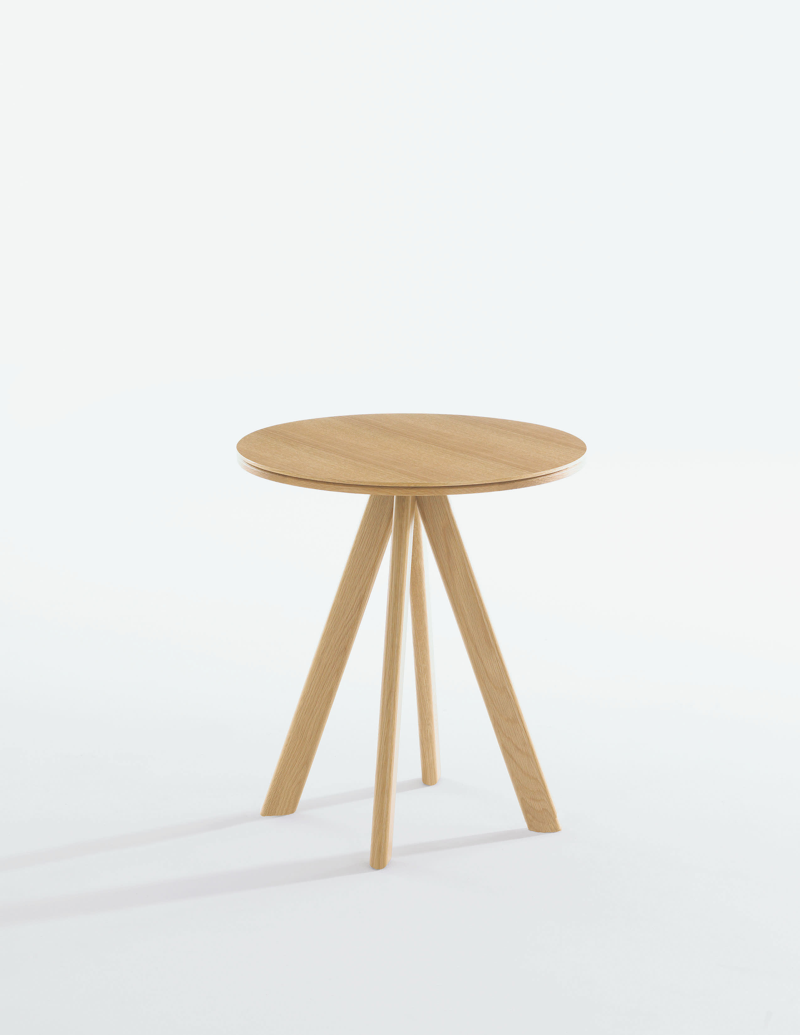 Nov Day Table November Side Table with Wood Base