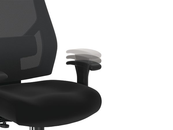 Crio mesh task chair in Black