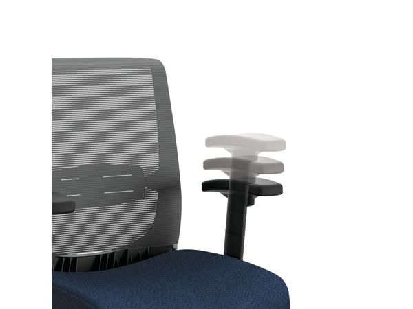 Convergence mesh task chair in Navy