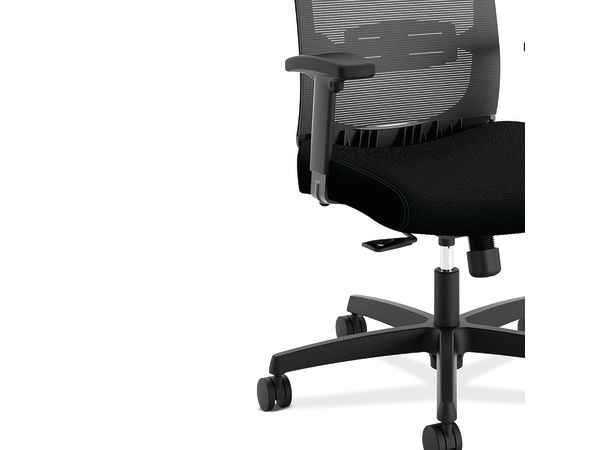 Convergence chair in Black with Black frame