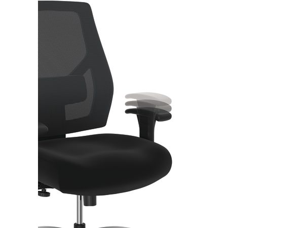 Crio mesh task chair in Black