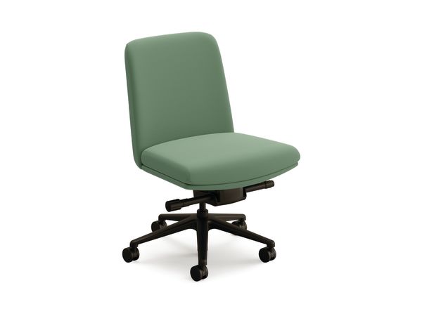 Mav Armless Mid-Back Chair with 5-Star Base