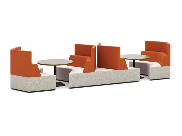 Tangram Education Soft Seating with Birk Tables