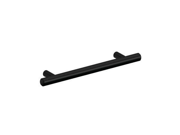 HON desks cylinder pull in black.