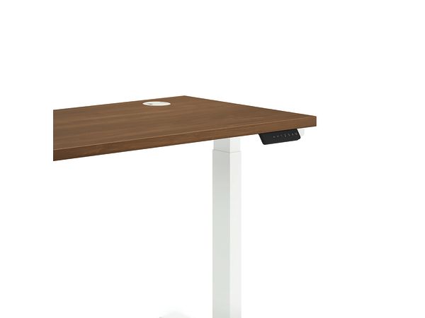 Coordinate height-adjustable base in White