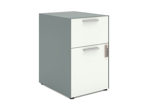 Fuse pedestal with 2-drawers and digilock.