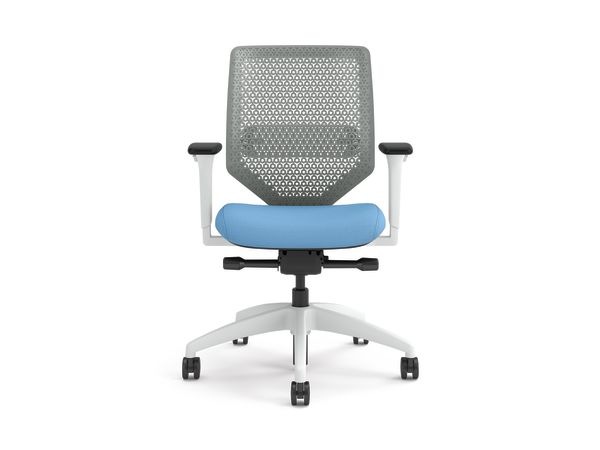 Solve ReActiv Back Task Chair with White Frame