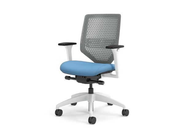 Solve ReActiv Back Task Chair with White Frame