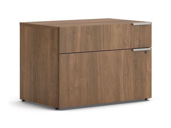 Low Credenza, 1 File/1 Box, Footed