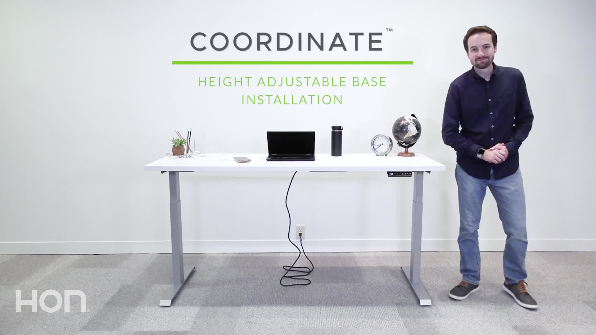 Coordinate Height Adjustable Base Installation Video video link