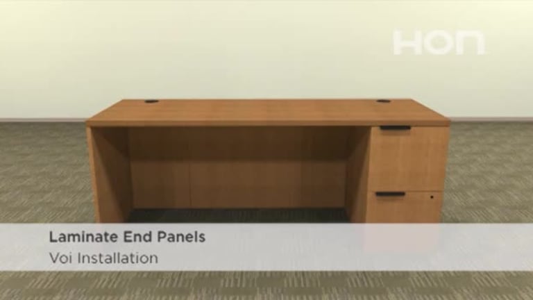 Voi Installation - Laminate End Panels video link