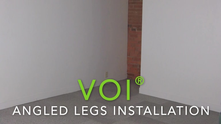 Voi Angled Legs Installation video link