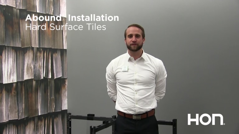Abound Tips and Tricks - Installation Hard Surface Tiles video link
