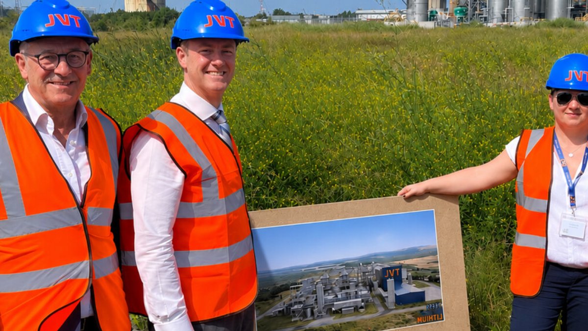 Lithium refinery in Teesside gets funding boost - lithium refinery