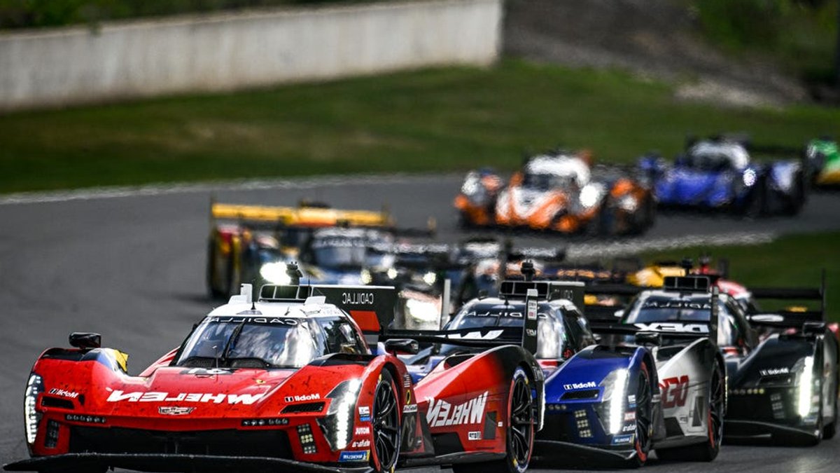 Cadillac and Porsche clash at Indy GTP race - indy gtp race