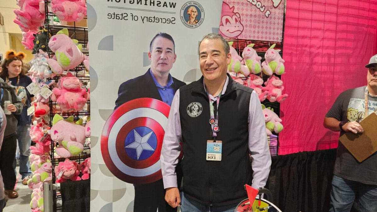 Washington Secretary of State Promotes Voting at PAX - pax voting