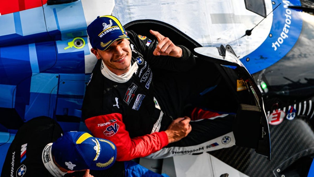 BMW ends Cadillac’s streak at Indy with clutch late charge BMW ends Cadillac’s streak at Indy with clutch late charge - bmw indy win