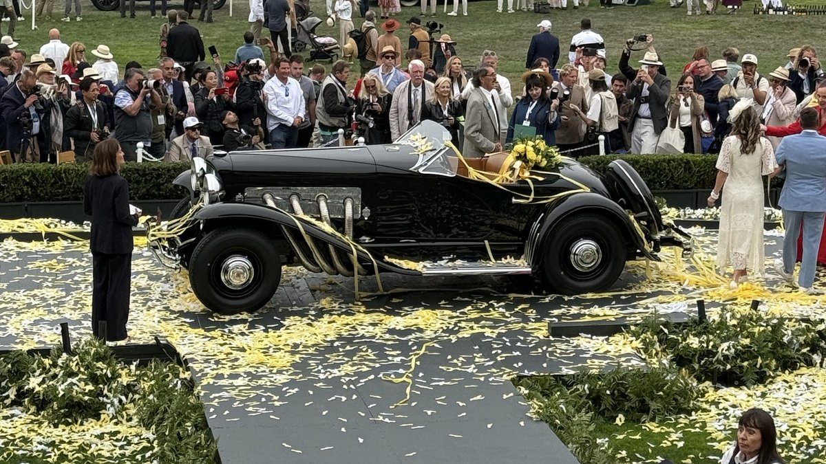 Duesenberg SSJ wins top honors at Pebble Beach - pebble beach