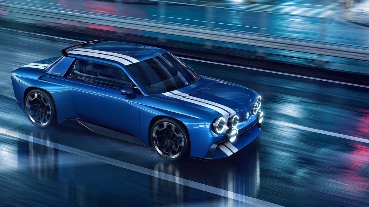 Renault unveils retro styled electric concept car Renault unveils retro styled electric concept car - electric concept