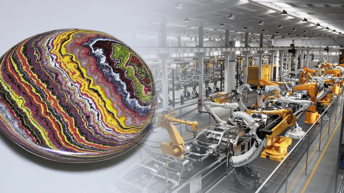 How car manufacturing caused a new gemstone to form.