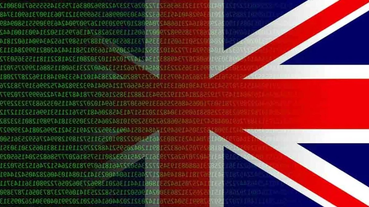 Cybersecurity in the UK concept.