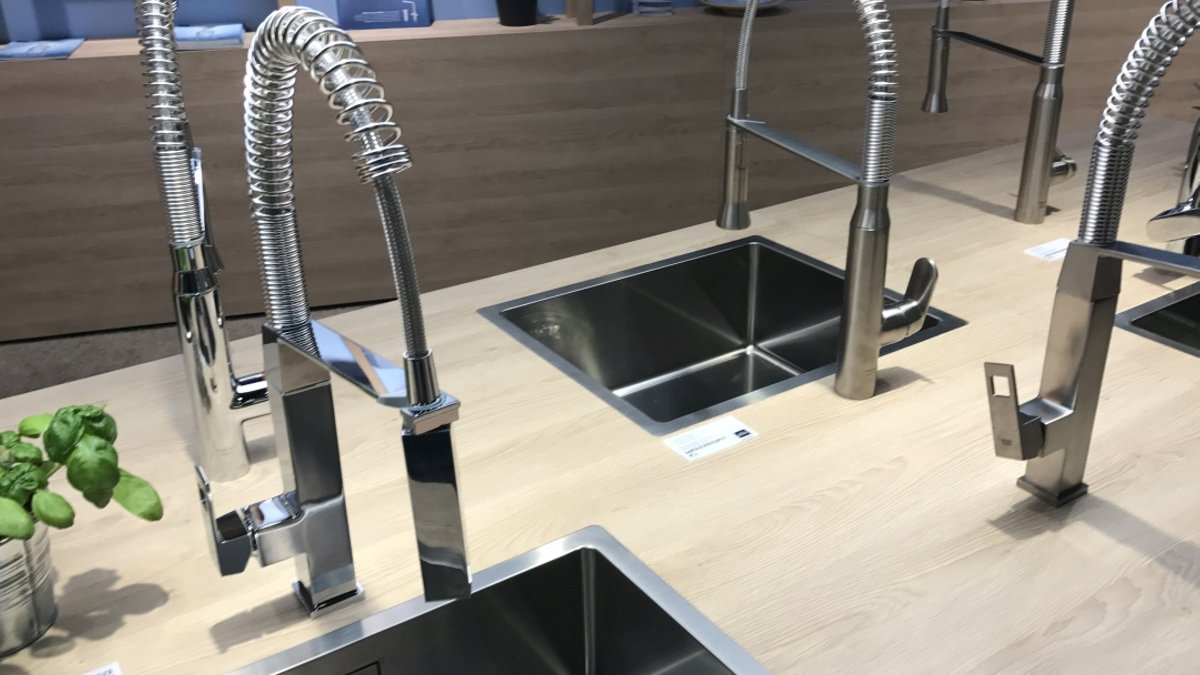 New Kitchen Faucets Move Beyond Classic Curved Designs