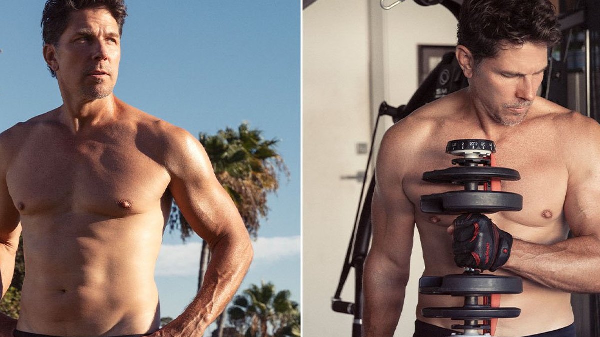 Actor Michael Trucco Shares Home Fitness Routine - home fitness routine