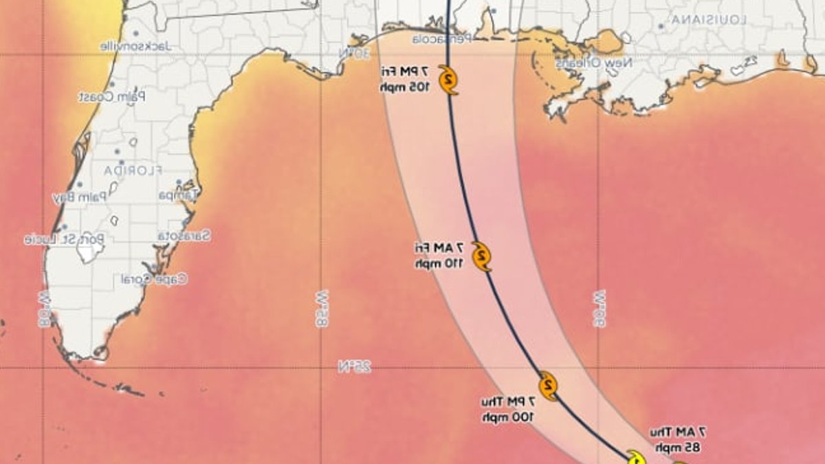 Isaias Strengthens, First 2026 Hurricane Eyes Gulf Coast - 2026 hurricane