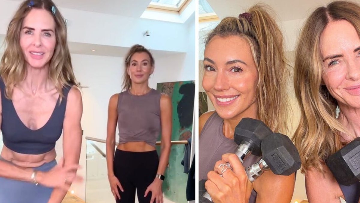 Trinny Woodall shares home arm workout routine - arm workout