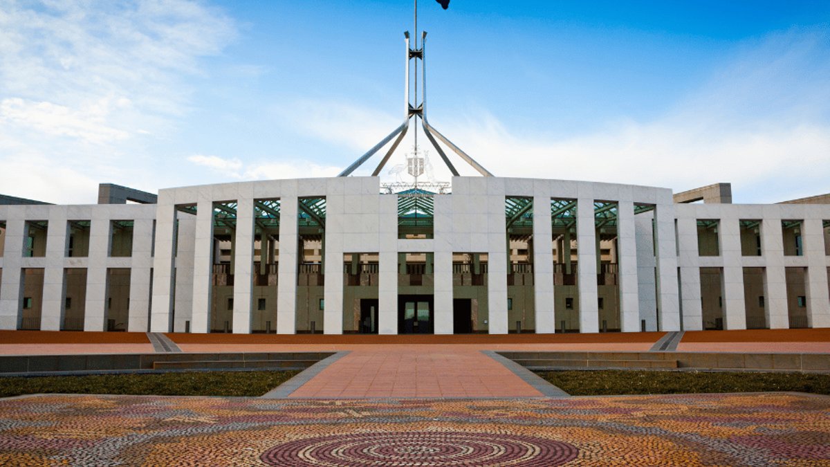 Australian Parliament House, Canberra.