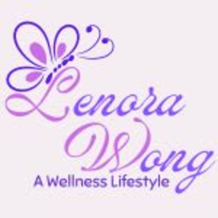 Lenora Wong, A Wellness Lifestyle Logo