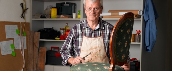 An Upholsterer makes, replaces or repairs coverings on furniture and in vehicles.