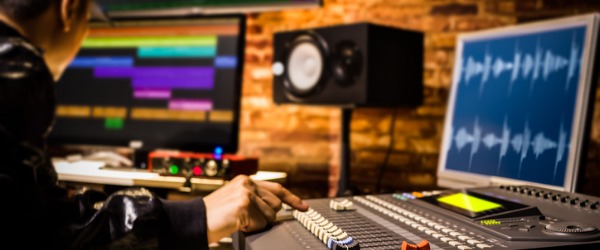 A music studio owner owns an establishment where recording artists come to record their music.
