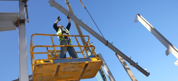 Structural iron and steel workers install iron or steel beams, girders, and columns to form buildings, bridges, and other structures.