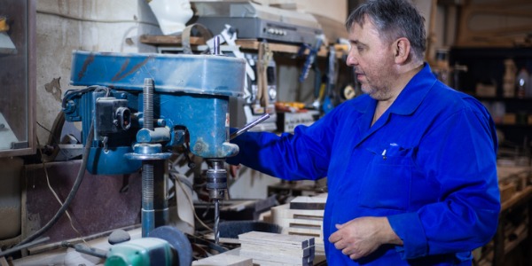 A drill press operator is someone who sets up, operates, or tends drilling machines to drill, bore, ream, mill, or countersink metal or plastic work pieces.