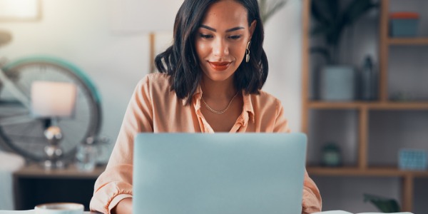 A product manager working in the office.