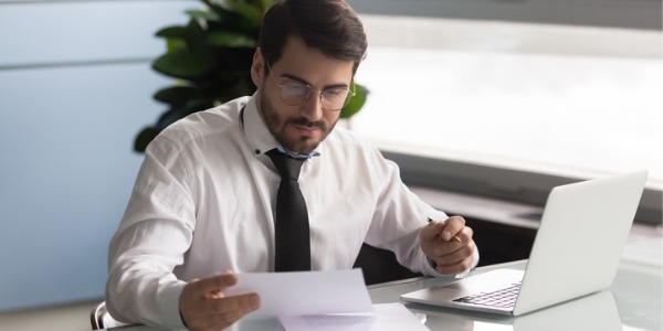 An alternative asset manager analyzing financial statements.