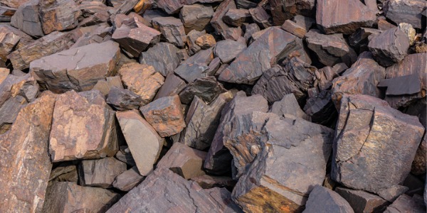 A load of quarry rock.